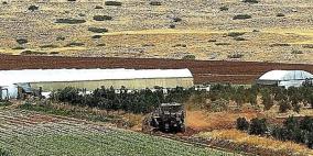"سلة غذاء فلسطين" تحت المقصلة: الاحتلال يقتطع 70% من أراضي عاطوف وطمون