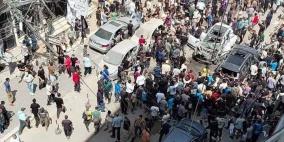 شهداء وجرحى بقصف الاحتلال سيارة وسط مدينة غزة