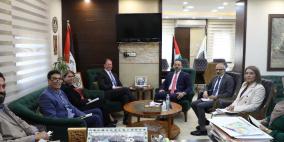 النائب العام يبحث مع المكتب الدولي لمكافحة المخدرات وإنفاذ القانون سبل تعزيز التعاون