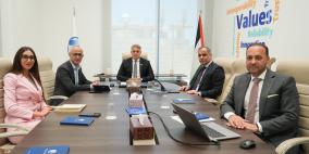 محافظ سلطة النقد يترأس اجتماع مجلس إدارة الشركة الفلسطينية لخدمات الدفع