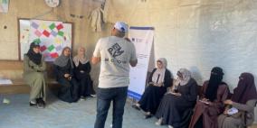 جمعية المرأة العاملة تنظم ورشة بعنوان "النساء كشريكات في صنع القرار" في دير البلح