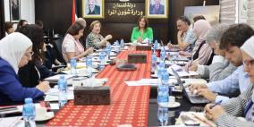 وزارة شؤون المرأة وسكرتاريا تنسيق المساعدات (LACS) يعقدان لقاءً لاستعراض البرامج والمشاريع الدولية ولتنسيق التدخلات المستقبلية