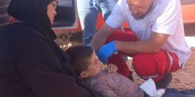 إصابات غالبيتهم نساء وأطفال في هجوم للمستوطنين بمسافر يطا