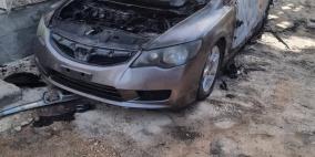 كشف ملابسات جريمة إحراق مركبة محامٍ في الخليل