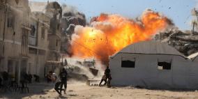 4 إصابات في غارة للاحتلال وسط قطاع غزة
