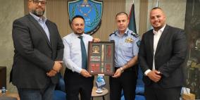 كهرباء القدس تبحث تعزيز التعاون المشترك مع جهاز الشرطة الفلسطينية لضمان استمرارية الخدمة للمواطنين