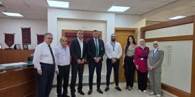 ترست للتأمين تستقبل وفداً من إدارة مستشفى نابلس التخصصي لبحث آفاق التعاون المشترك