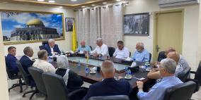العالول يلتقي رؤساء الهيئات المحلية في شمال غرب القدس 
