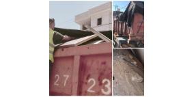 سلطة جودة البيئة تعيد شاحنة إسرائيلية محملة بنفايات هدم وبناء إلى مصدرها بالداخل الفلسطيني
