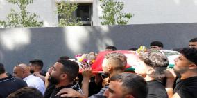 تشييع جثمان الشهيد الفتى فادي النعسان في المغير