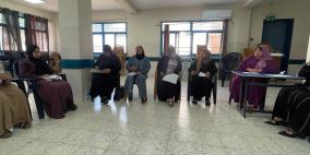 جمعية المرأة العاملة تعزز مفاهيم المواطنة والمشاركة السياسية لدى عضوات مجلس الظل في المعصرة