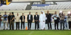 وفد اتحاد كأس الخليج العربي يطلع على جاهزية ملعب نادي دهوك العراقي