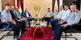 اتحاد الصناعات الغذائية والزراعية الفلسطينية يبحث مع الدفاع المدني سبل تعزيز سلامة المنشآت الصناعية الغذائية وحماية القطاع الإنتاجي