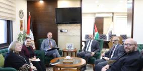 النائب العام ورئيس بعثة الاتحاد الأوروبي يؤكدان مواصلة الشراكة لدعم العدالة