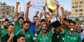 "الصداقة" يتوج بكأس البطولة السابعة لكرة القدم الشاطئية بفوزه على "نماء"