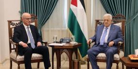 الحمد الله يطلع الرئيس على استعدادات لجنة الانتخابات لتنفيذ الانتخابات التشريعية
