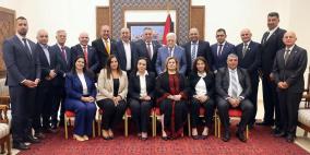 الرئيس عباس يستقبل مجلس بلدية رام الله