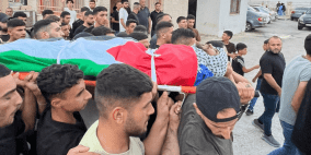 جماهير شعبنا تشيع جثمان الشهيد علاء صبيح في تياسير 
