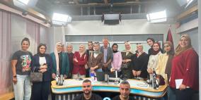 شملت شبكة راية.. زيارة ميدانية لطلبة وخريجي خضوري ضمن مشروع "مسارات إعلامية"