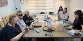 جمعية المرأة العاملة الفلسطينية للتنمية تبحث تعزيز التعاون مع جمعية فلسطين للمكفوفين
