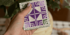 خاص| "falahi by maya".. تطريز فلسطيني بلمسة عصرية على الملابس اليومية