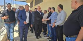 وزير الداخلية يتفقد حوارة ويلتقي فعاليات جنوب نابلس ويؤكد تعزيز الأمن المجتمعي وخدمة المواطنين