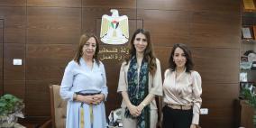 وزارة العمل و«أصالة» نحو توسيع فرص التمكين الاقتصادي والتشغيل للنساء الفلسطينيات