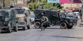 إصابة صحفيين أثناء اقتحام الاحتلال قلنديا