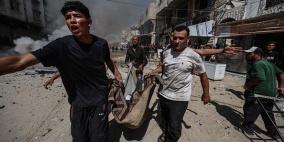 شهيدان بينهما طفل.. قصف وإطلاق نار يطال خيام النازحين في غزة
