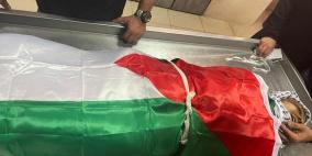 تشييع جثمان الطفل الشهيد جاد الله جاد الله في مخيم الفارعة