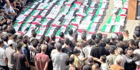 خاص| بعد 3 أعوام من الانتظار.. فايز يودّع نجله و70 شهيدًا من عائلته