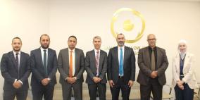 وحدة المتابعة المالية تجتمع مع هيئة مكافحة الفساد وجامعة الاستقلال