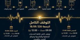 "كهرباء القدس" تعلن عن توقف مؤقت لعمليات شحن العدادات وتسديد الفواتير
