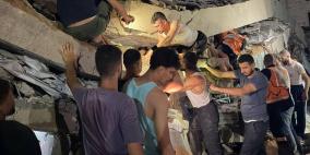 غزة: 5 شهداء بنيران الاحتلال و21 ضحية جراء انهيار مبنى