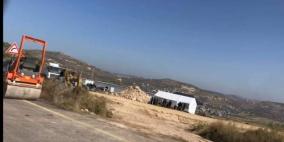 مستوطنون يقيمون بؤرة جديدة على أراضي جبع جنوب جنين