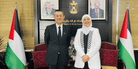 غنام تبحث مع السفير الصيني آخر المستجدات السياسية والميدانية وتداعيات تصاعد العدوان