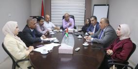  أبو حرب ومرار يبحثان تعزيز التعاون بين الإحصاء والهيئة الوطنية للتعليم والتدريب المهني والتقني