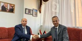 السفير أبوزيد يستقبل نظيره المصري الجديد في كازاخستان لبحث تعزيز التنسيق والتعاون