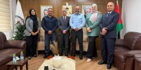 سلطة الأراضي تبحث مع بلديتي سنجل وعبوين حماية الأراضي وملفات التسوية