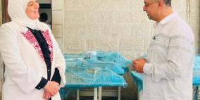 غنام وحنتولي يطلقان حملة تمكين الأسر.. ويسلمان ماكينات خياطة ويعيدان الأمل لمواطن مبتور الساقين