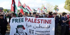 تظاهرات في لندن وبرلين ووارسو دعما لفلسطين وتنديدا بجرائم الاحتلال