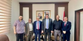 وزير النقل والمواصلات يبحث مع ممثلي الهيئات المحلية لقرى شمال غرب القدس احتياجات المنطقة وتطوير الخدمات