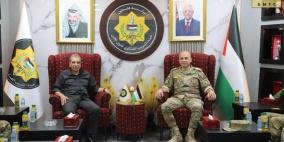 هيئة التدريب العسكري تستضيف اللواء توفيق الطيراوي مقدما محاضرة حول العلاقة بين القيادة السياسية والقيادة الأمنية
