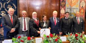 جامعة القدس تؤسس كلية حماد الحرازين للتكنولوجيا والذكاء الاصطناعي وتوقع اتفاقية شراكة أكاديمية مع جامعة روما سابينزا الإيطالية