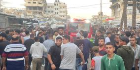 شهيد بقصف الاحتلال على شارع الجلاء بمدينة غزة