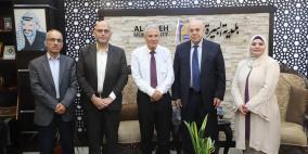 بلدية البيرة ونقابة المهندسين تبحثان آفاق التعاون المشترك