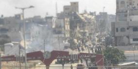 شهيدان ومصابون في غارة للاحتلال استهدفت مركبة وسط قطاع غزة