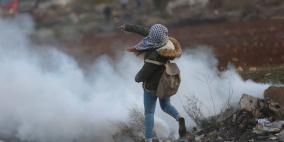 مواجهات على المدخل الشمالي لمدينة البيرة