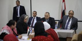 الوفد الامني المصري يعقد سلسلة لقاءات بغزة