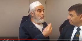 الشيخ رائد صلاح: "شعرت أن يدي تكسرت"